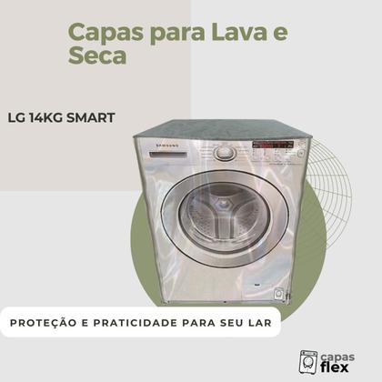 Imagem de Capa lava e seca lg 14kg smart transparente flex