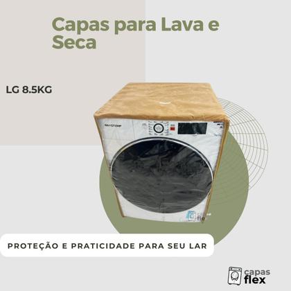 Imagem de Capa lava e seca lg 8.5kg transparente flex