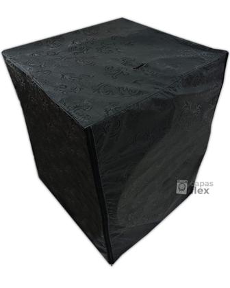 Imagem de Capa lava e seca midea 11kg preta impermeável flex