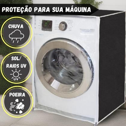 Imagem de Capa Lava E Seca Samsung 11kg Abertura Ziper C/ Transparente