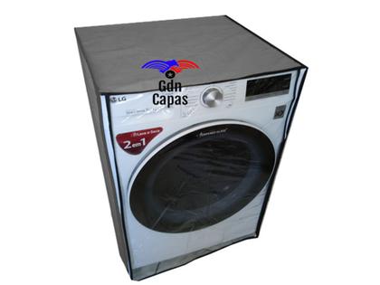 Imagem de Capa Lava&seca LG 11kg Elf Wd-12596rd  Frontal com zíper frente transparente