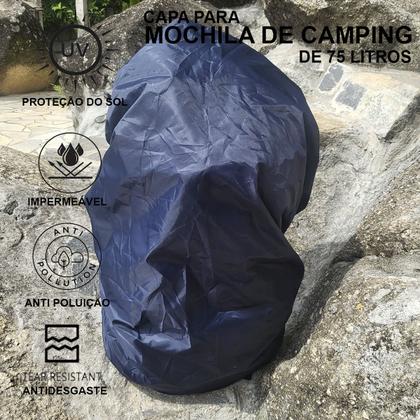 Imagem de Capa Lona a Prova de Chuva Mochila Mochilão Trilha Esporte