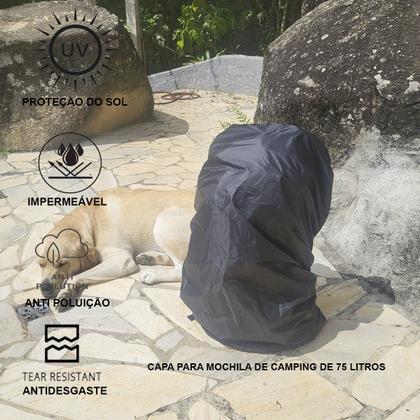 Imagem de Capa Lona a Prova de Chuva Mochila Mochilão Trilha Esporte