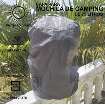 Imagem de Capa Lona a Prova de Chuva Mochila Mochilão Trilha Esporte