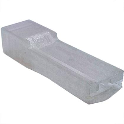 Imagem de Capa luva isolante para terminal femea 2,8 mm encaixe com trava espada kit com 100 unidades