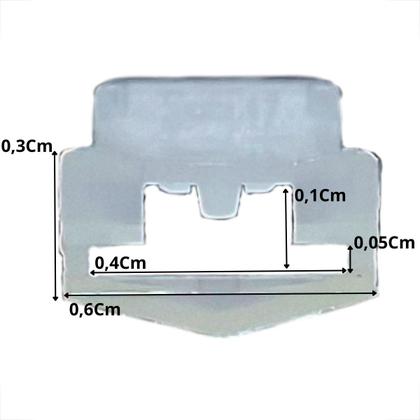 Imagem de Capa luva isolante para terminal femea 2,8 mm encaixe com trava espada kit com 100 unidades