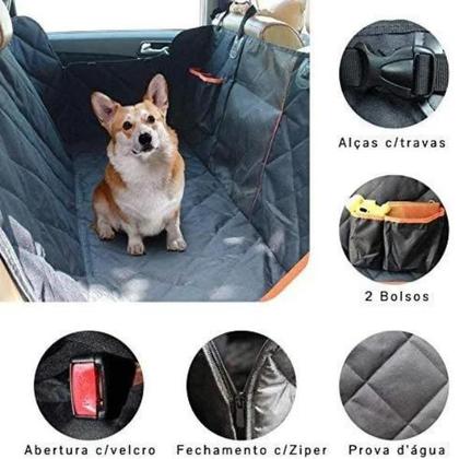 Imagem de Capa Luxo Impermeável para Carro,para seu pet  Cão e Gato