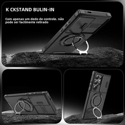 Imagem de Capa Magnética com Cordão para Samsung Galaxy S25/S24/S23/S22/S21 - Ultra Resistente