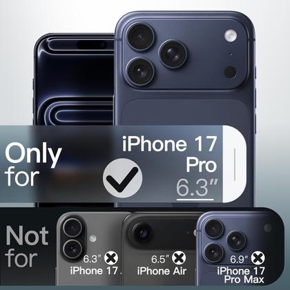 Imagem de Capa Magnética Compativel iPhone 17 Pro Max 6,9 Polegadas Compatível com Mag-Safe , Proteção Total da Lente da Câmera, P