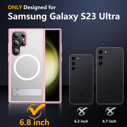Imagem de Capa Magnética SPIDERCASE com Suporte para Samsung Galaxy S23 Ultra