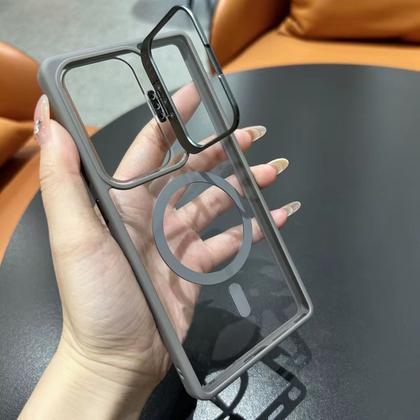 Imagem de Capa Magnética Suporte Proteção Lentes para Galaxy S24FE