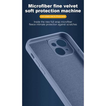 Imagem de Capa Magsafe Aveludada Compatível Com iPhone 15 Plus + Pel Hidrogel