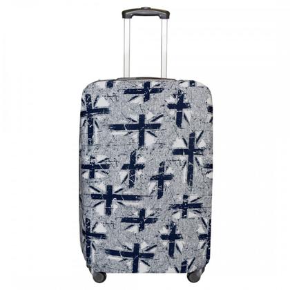 Imagem de Capa Mala Bagagem Viagem Ziper Média 23kg Elastano Sortida