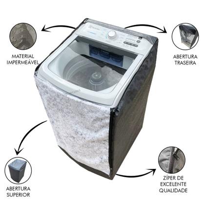 Imagem de Capa Maquina De Lavar Eletrolux 17 Kg Abertura em Ziper Grafite