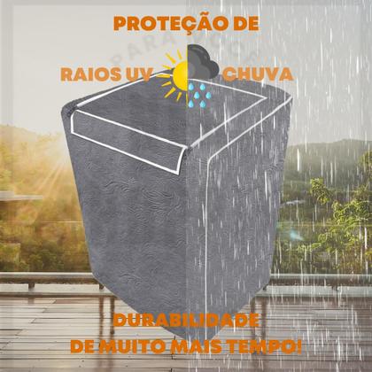 Imagem de Capa Maquina De Lavar Eletrolux Brastemp 12kg 13kg 15kg 16kg