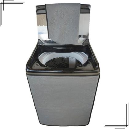 Imagem de Capa Máquina Lavar Roupa Flanelada Impermeável Electrolux Brastemp Consul Colormaq 8Kg 9Kg 10Kg 11Kg 12Kg 13Kg 14Kg 15Kg