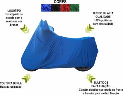 Imagem de Capa Moto Bmw R Gs 1250 Adventure Tecido Lycra Com Logo