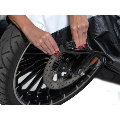 Imagem de Capa Moto PCX 160 Impermeável Forrada Proteção Sol Chuva