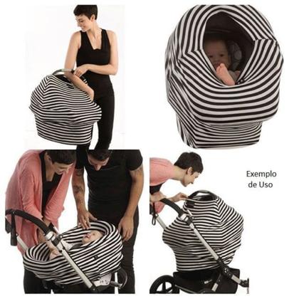 Imagem de Capa Multifuncional para Mamãe e Bebê Penka Encantado