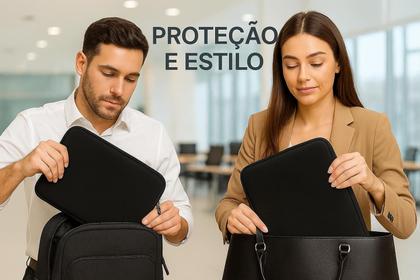 Imagem de Capa Neoprene Notebook e Tablet até 15,6 Polegadas Flexível, Macio, Resistente a Respingo, Poeira e Arranhõe