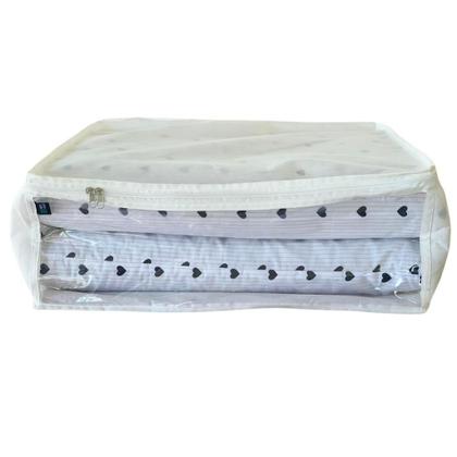 Imagem de Capa Organizadora Edredom Com Ziper Tam Gg Cor Branco