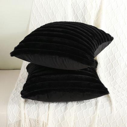 Imagem de Capa p/ almofada em pelucia wave soft 2 lados - 40x40 cm