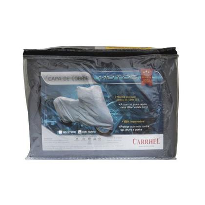 Imagem de Capa p/ cobrir moto bmw f 750 c/ forro total  cm4