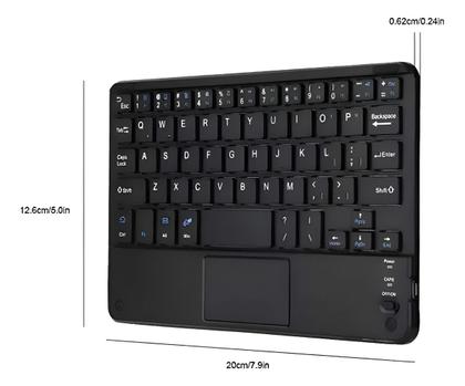 Imagem de Capa P/ Tablet Samsung A9 11' + Teclado + Pel. + Caneta
