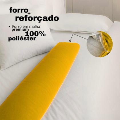 Imagem de Capa p/ Travesseiro de Corpo Impermeável 50x140cm Com Zíper Coloridas