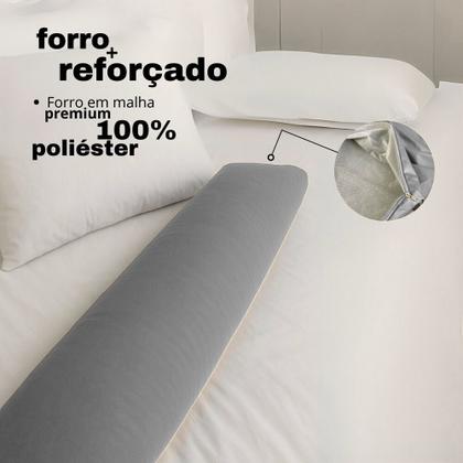 Imagem de Capa p/ Travesseiro de Corpo Impermeável 50x140cm Com Zíper Coloridas