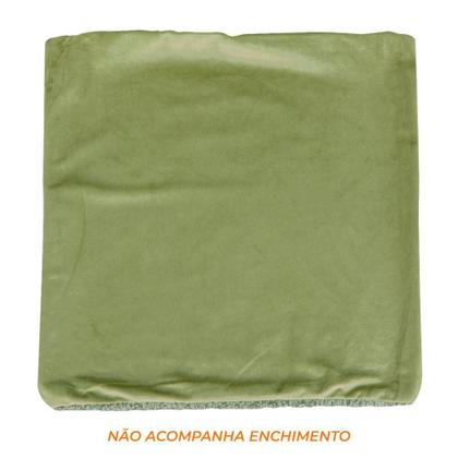 Imagem de Capa para Almofada 43x43cm de Microfibra Linho em Relevo - Rio Home