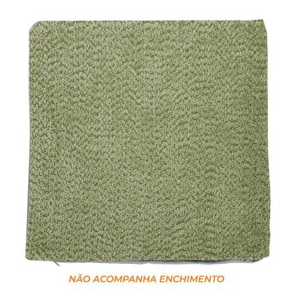 Imagem de Capa para Almofada 43x43cm de Microfibra Linho em Relevo - Rio Home