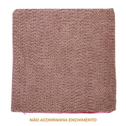 Imagem de Capa para Almofada 43x43cm de Microfibra Linho em Relevo - Rio Home