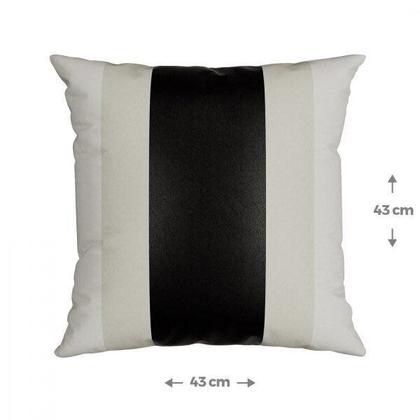 Imagem de Capa para Almofada 43x43cm Silk Home Belchior