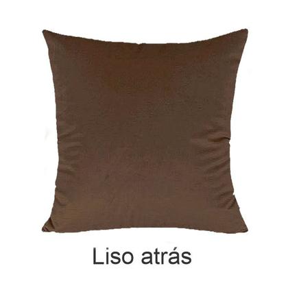 Imagem de Capa para Almofada Drapeada em Veludo Quadrada 50x50 com Enchimento Várias Cores