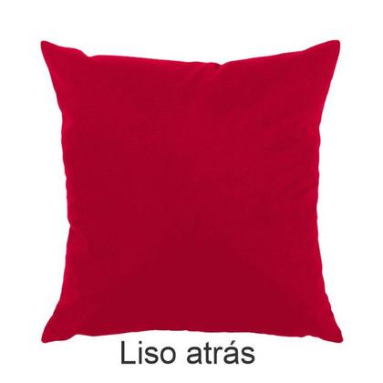 Imagem de Capa para Almofada Drapeada em Veludo Quadrada 50x50 com Enchimento Várias Cores