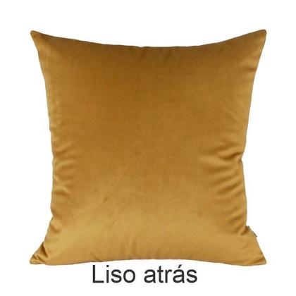 Imagem de Capa para Almofada Drapeada em Veludo Quadrada 60x60 com Enchimento Várias Cores