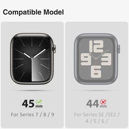 Imagem de Capa para Apple Watch Series 9/8/7 - Compatível com Ultimal