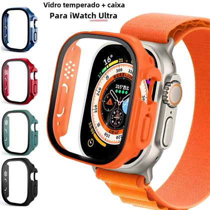 Imagem de Capa para Apple Watch Ultra 49mm com Protetor de Tela e Acessórios de Pulseira