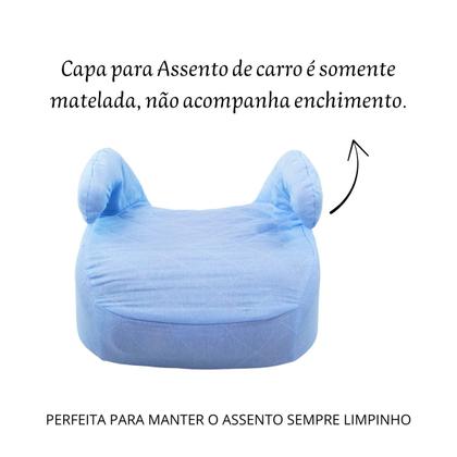 Imagem de Capa para Assento de Carro 01 Peça Diversas Cores Bebê Menina Menino