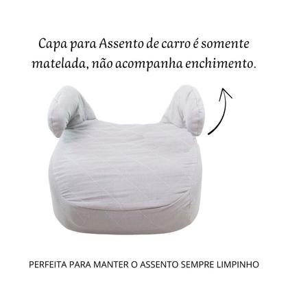 Imagem de Capa para Assento de Carro de Bebê Menina Menino 01 Peça