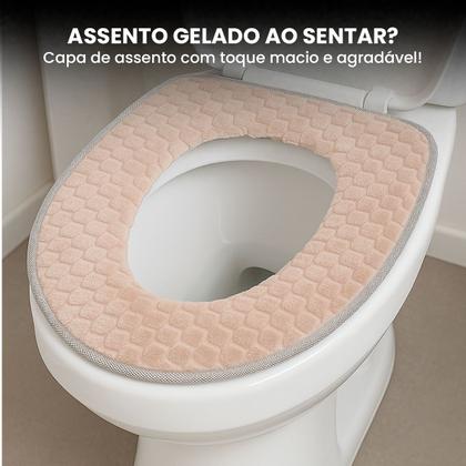 Imagem de Capa para Assento Sanitário Elástica com Conforto Térmico e Fixação Estável