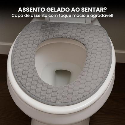 Imagem de Capa para Assento Sanitário Elástica com Conforto Térmico e Fixação Estável