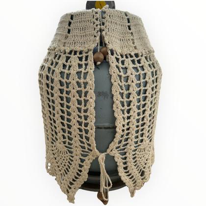 Imagem de Capa Para Botijão De Gás 55 x 55cm Crochê Artesanal