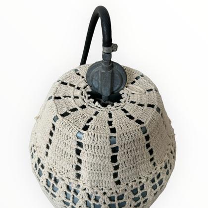 Imagem de Capa Para Botijão De Gás 55 x 55cm Crochê Artesanal