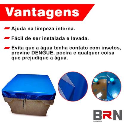 Imagem de Capa Para Caixa de Água Quadrada 500 Litros Proteção Contra Sujeira e Dengue