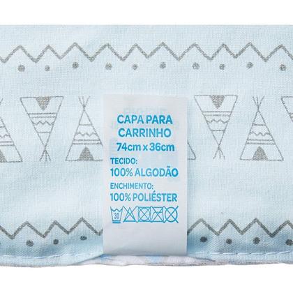 Imagem de Capa Para Carrinho Acolchoada Dupla Face 74cm X 36cm - Papi Têxtil