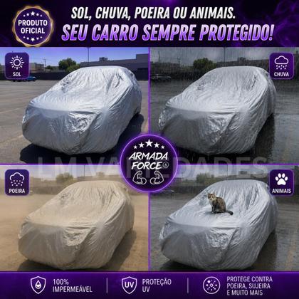 Imagem de Capa Para Carro Ford Ka 97 a 2013 Impermeável com Forro Central AntiUv