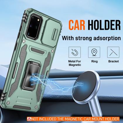 Imagem de Capa para celular ATUMP Galaxy S20 Plus 6,7" verde à prova de choque