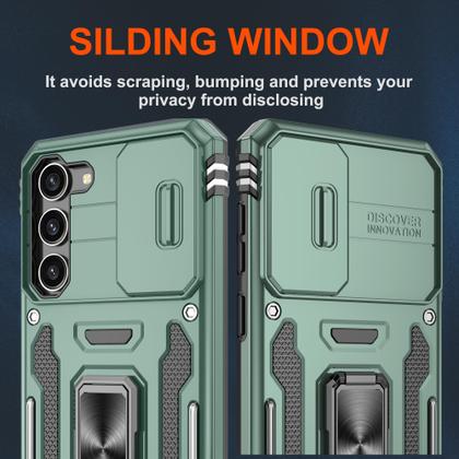 Imagem de Capa para celular ATUMP Galaxy S23 6.1" à prova de choque verde